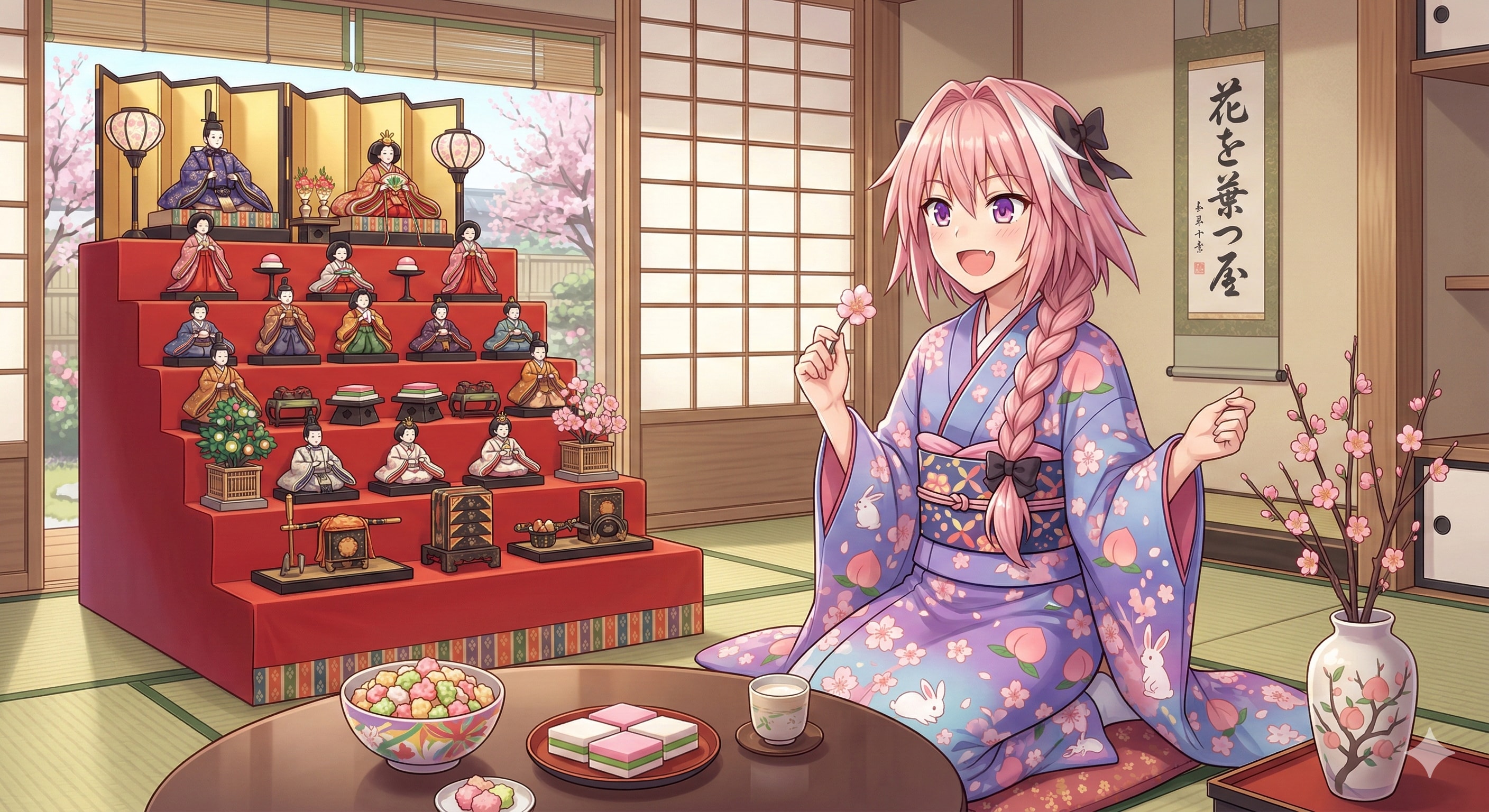 アストルフォもひな祭り🎎 | の人気AIイラスト・グラビア