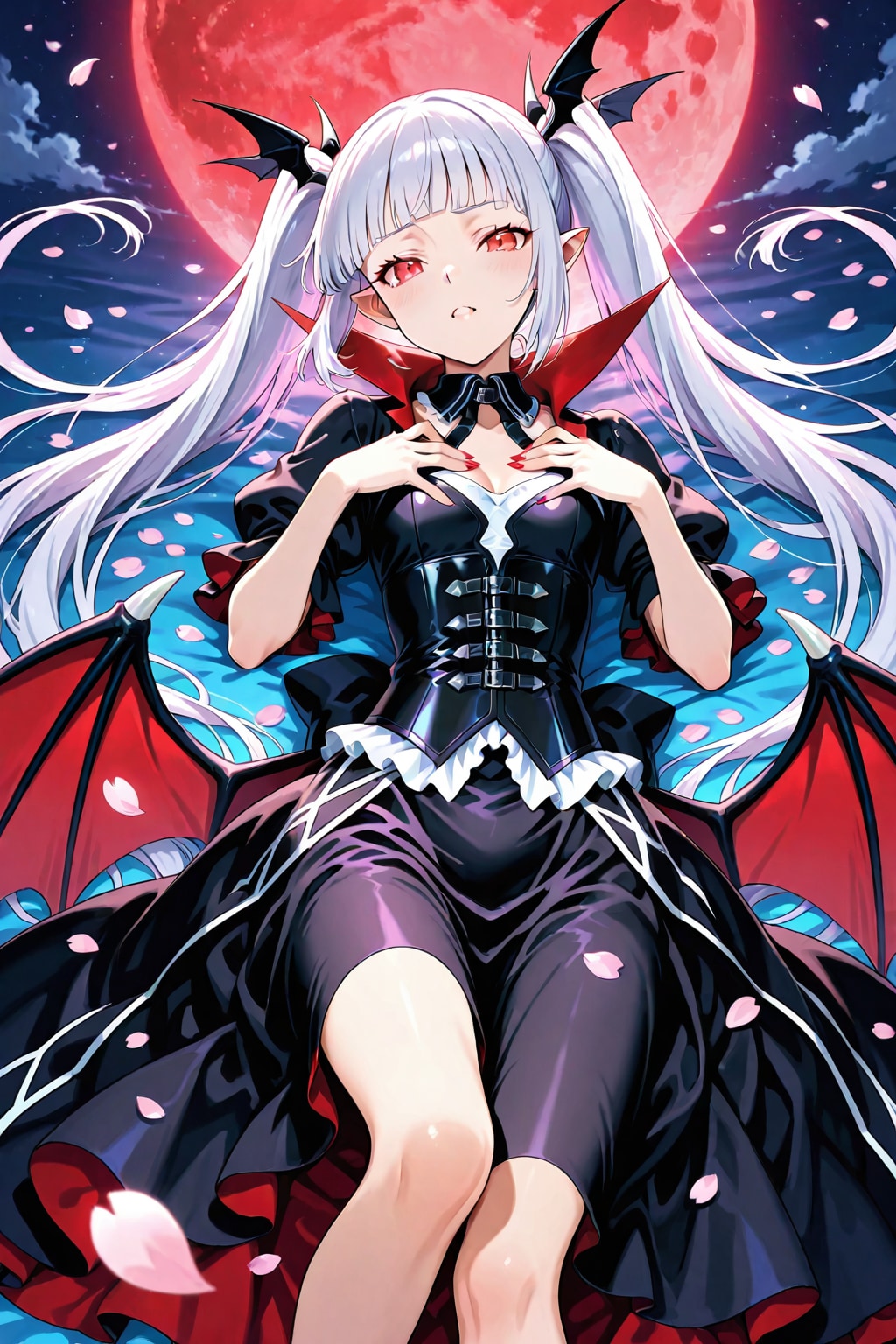 桜×吸血姫×紅い月