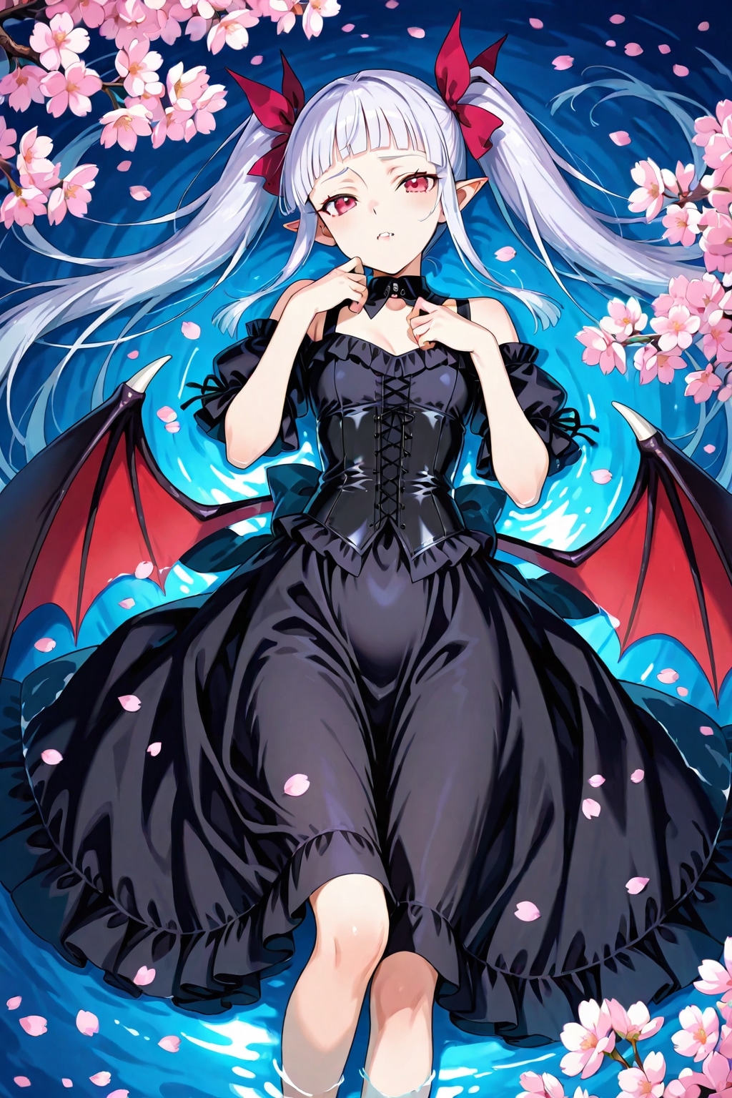 桜×吸血姫×紅い月