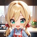 ケーキとねんどろいどな茉莉花ちゃん 2枚目