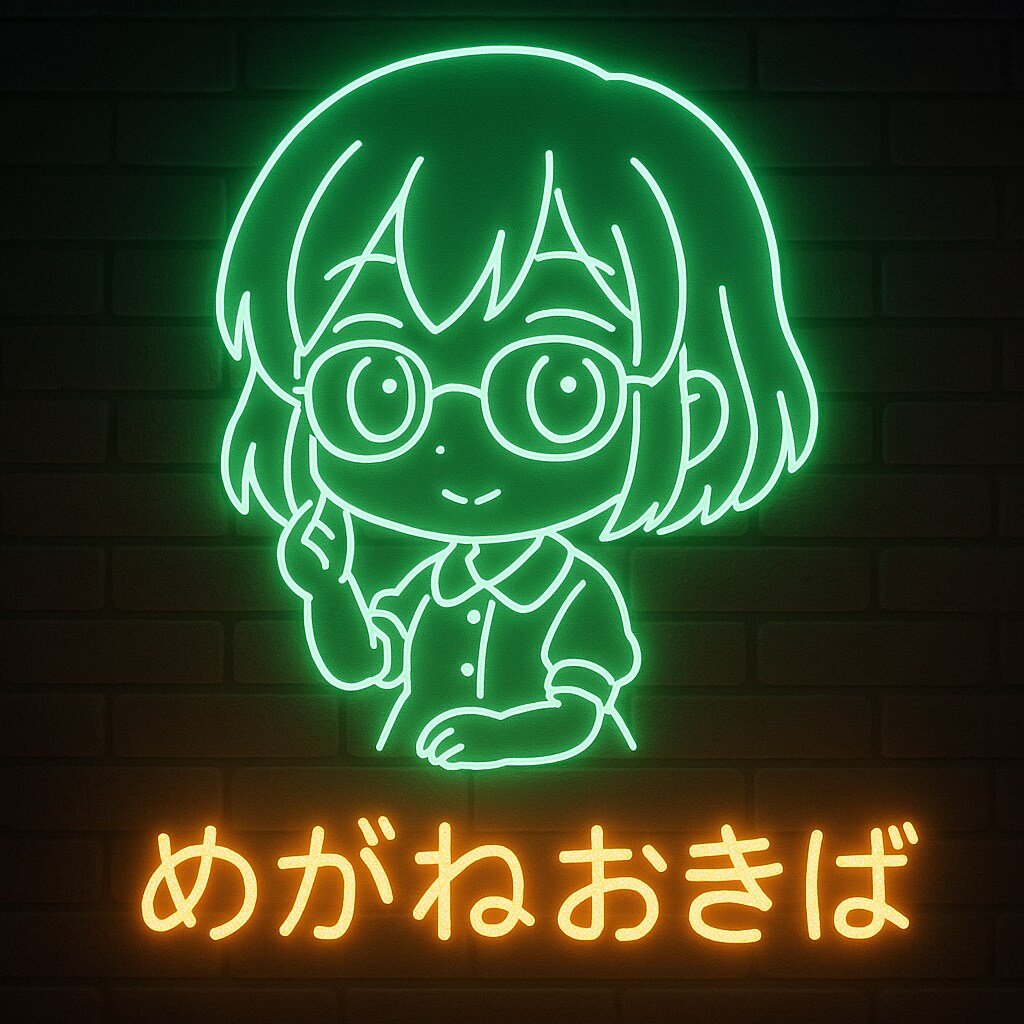 ねおんさいん(いろんな人とか生成してもらった)