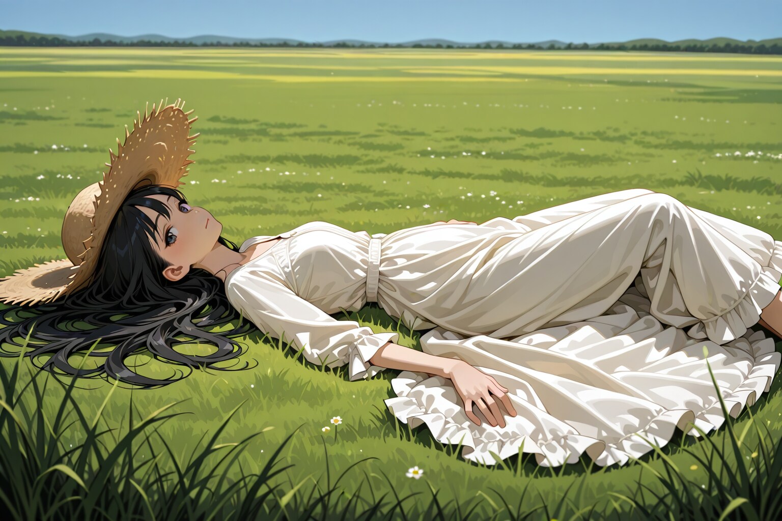 麦わら帽子の少女 | の人気AIイラスト・グラビア