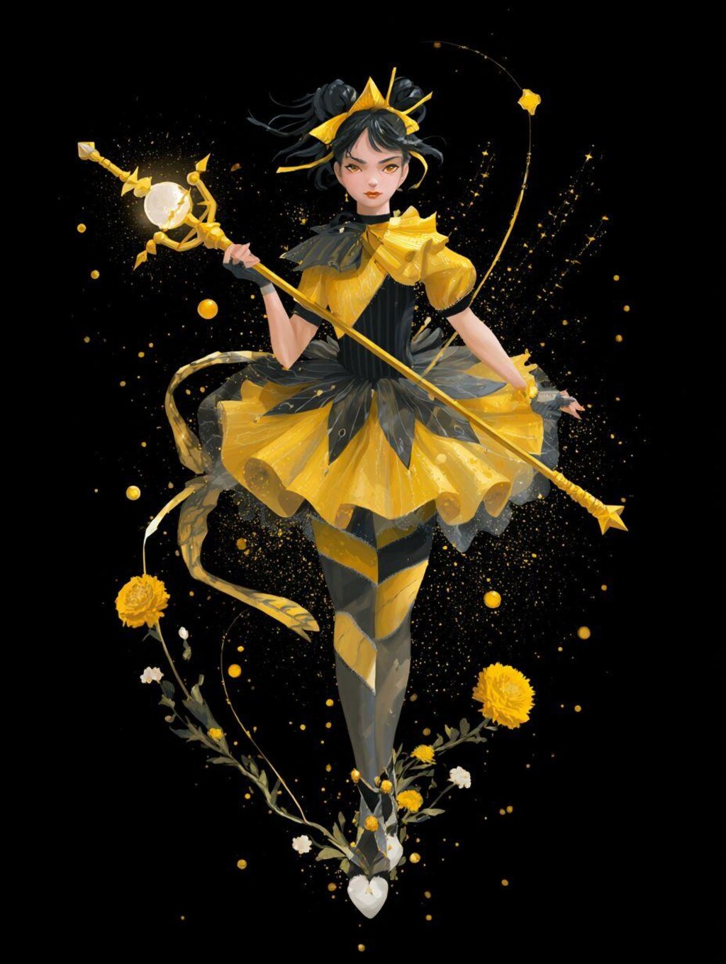 大人びている魔法少女