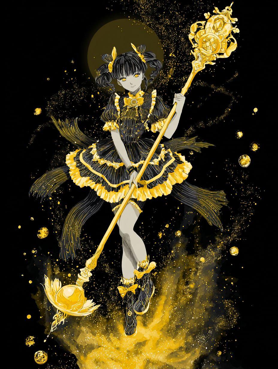 大人びている魔法少女 | の人気AIイラスト・グラビア