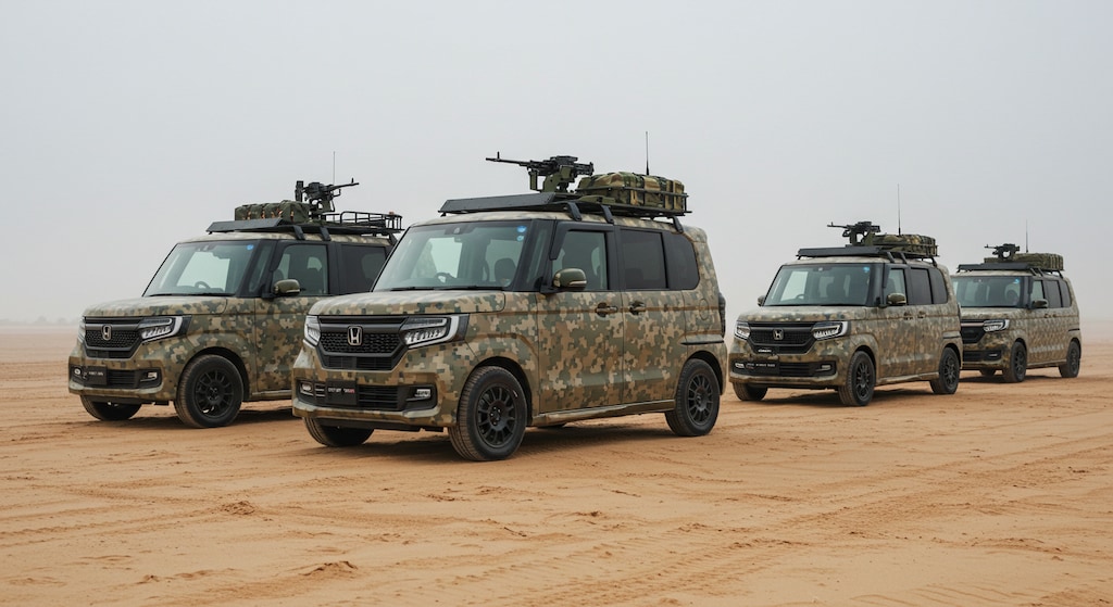 N-BOX軍用車