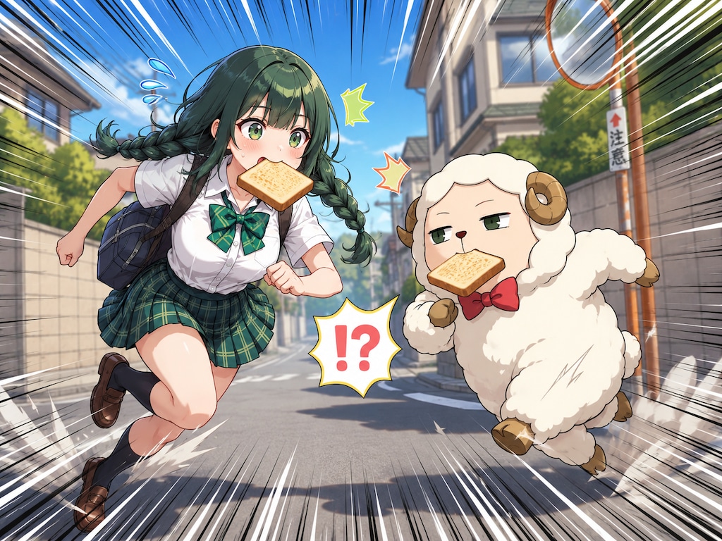突然の出会い💥