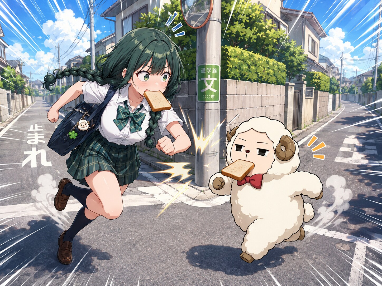 突然の出会い💥