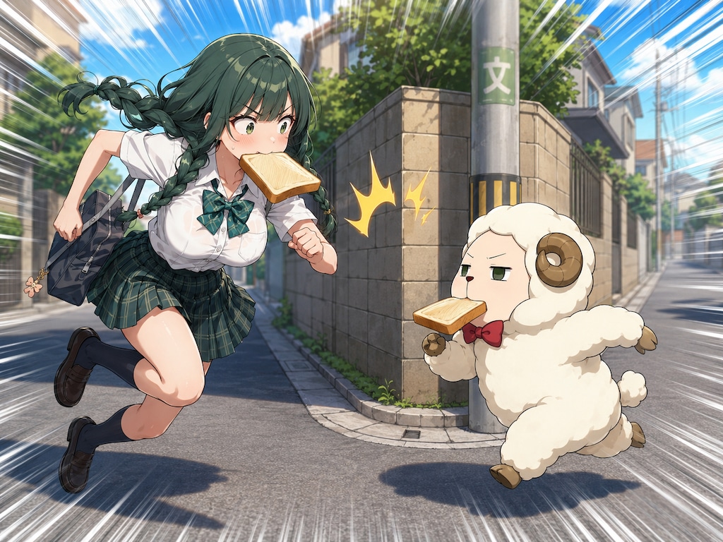 突然の出会い💥