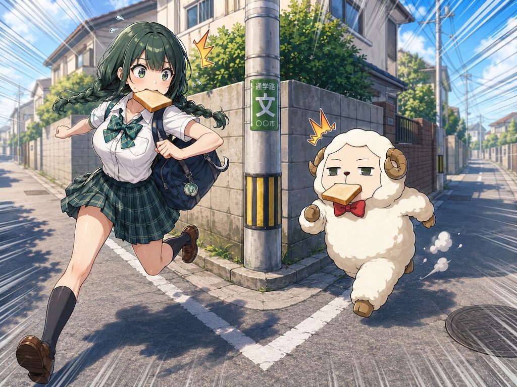 突然の出会い💥