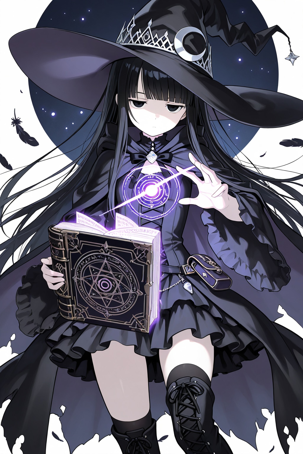 魔女っ娘ぱっつんちゃん
