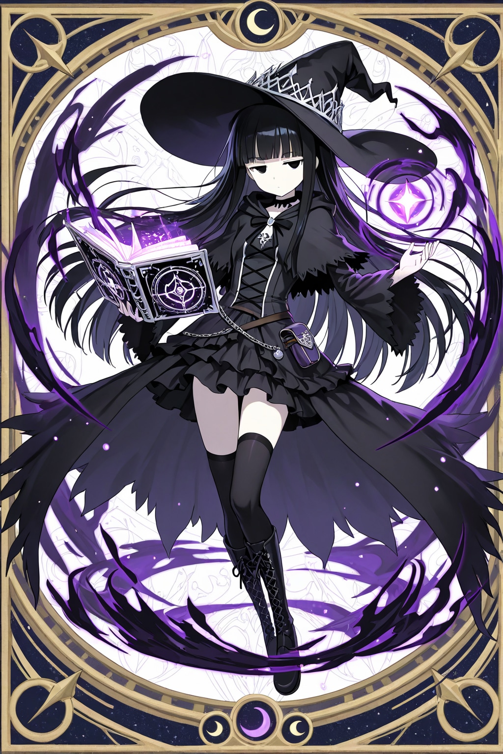 魔女っ娘ぱっつんちゃん