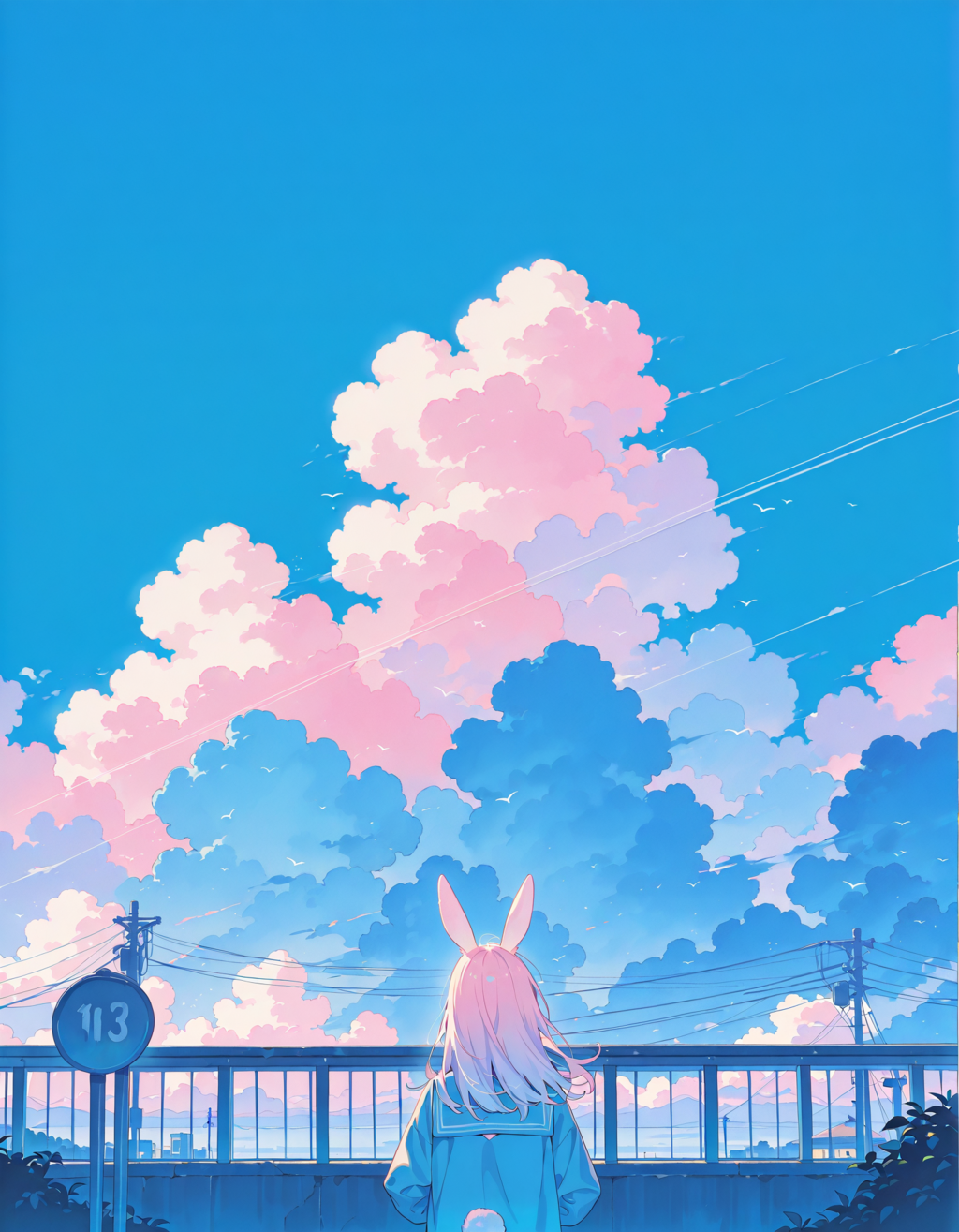 夏っぽい🐇🐇🐇