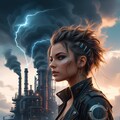 CYBeRPuNK+TiGeRGiRL 2枚目