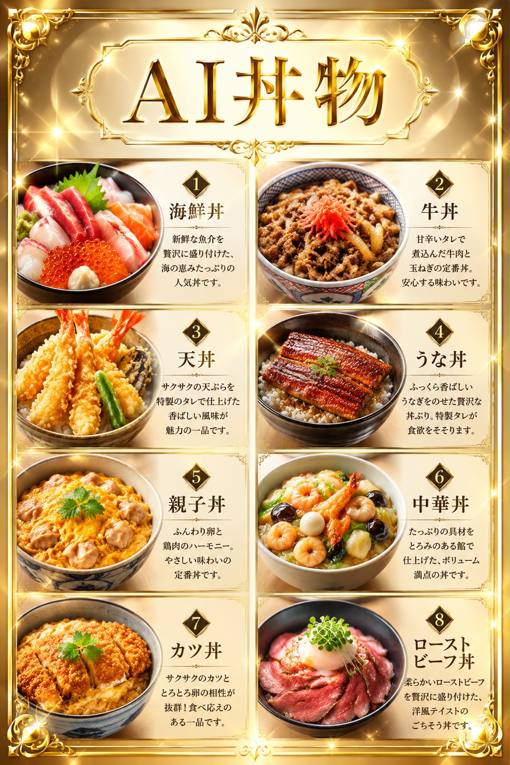AI丼物