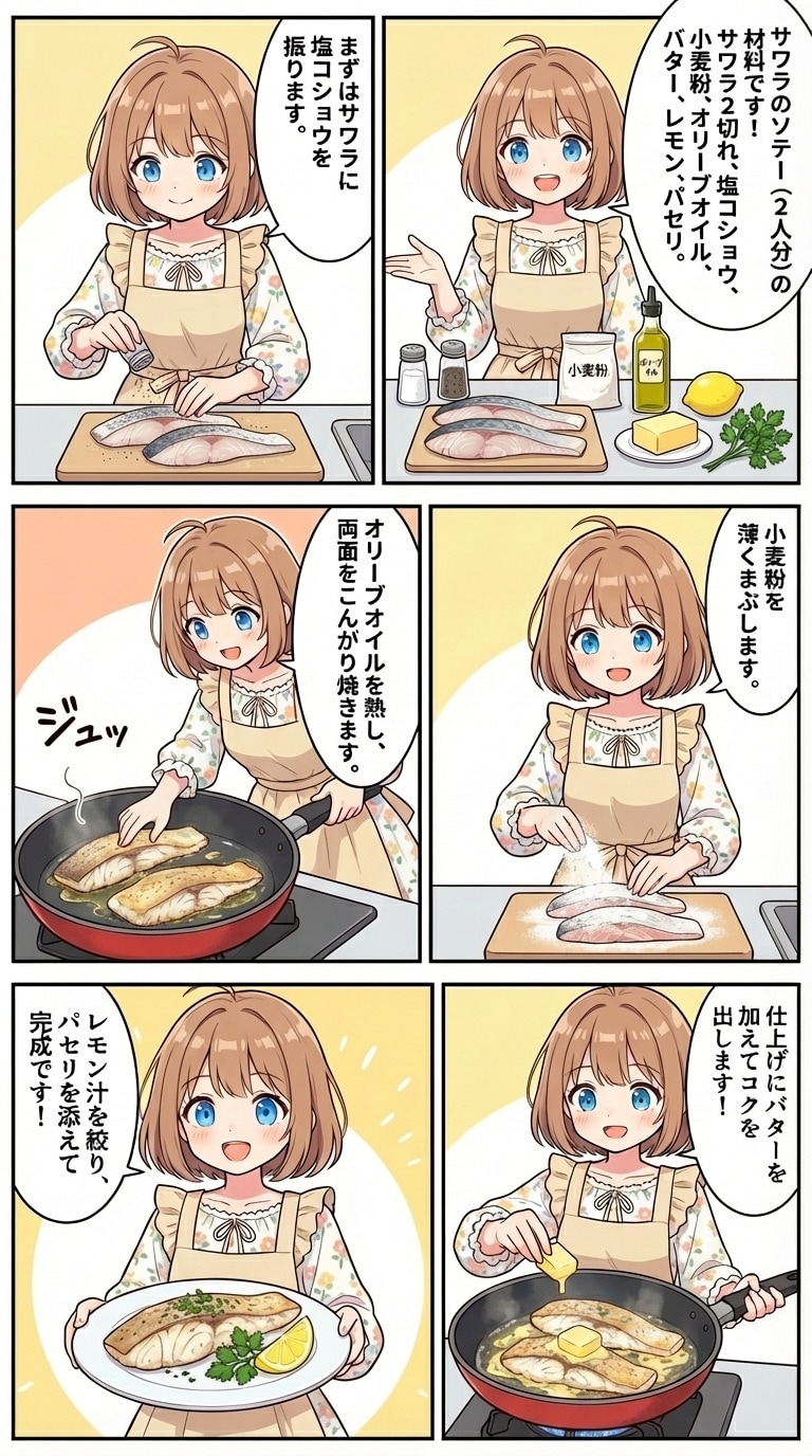 鰆のソテー | の人気AIイラスト・グラビア