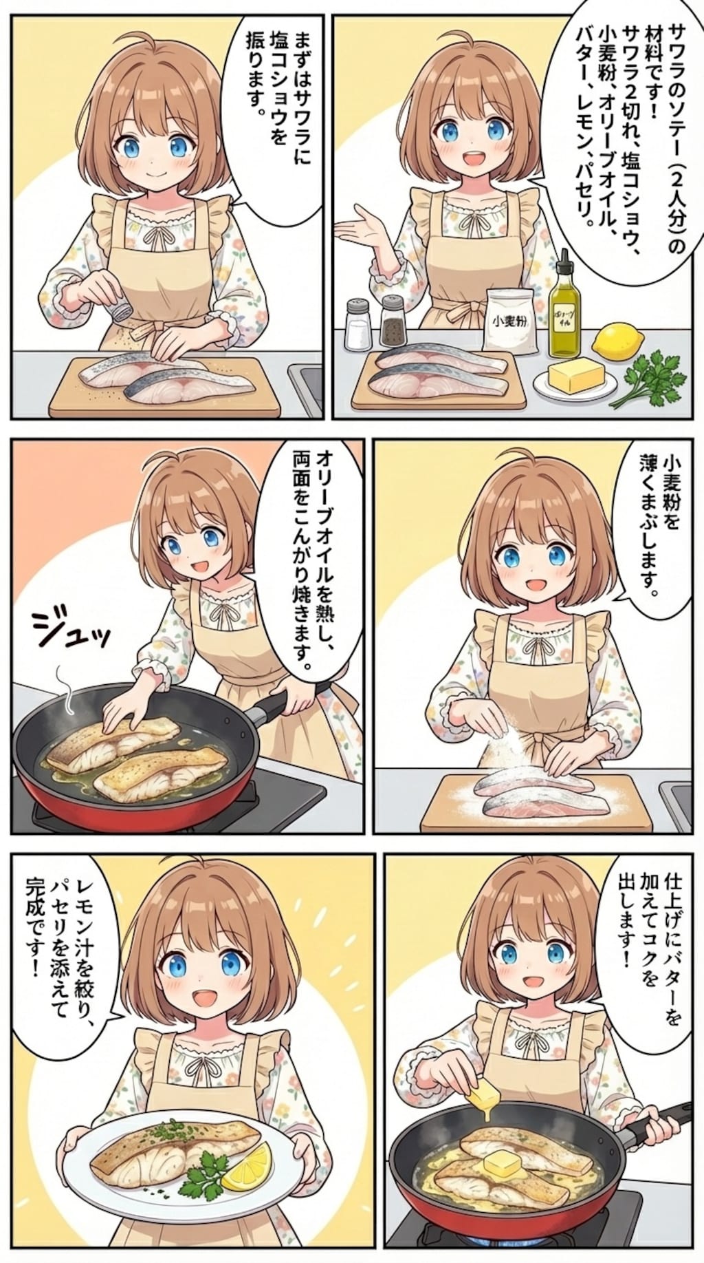 鰆のソテー