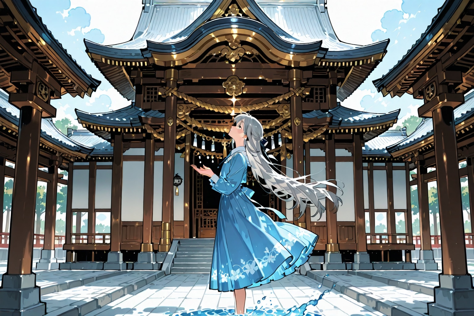 ワンピースの少女 | の人気AIイラスト・グラビア