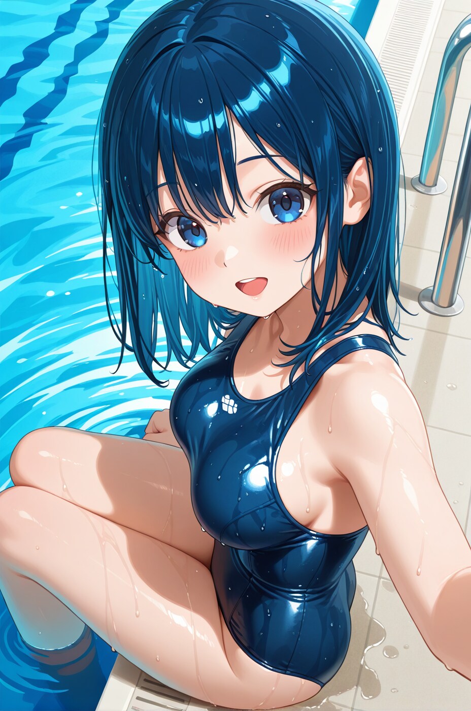 眞琴ちゃんinプール
