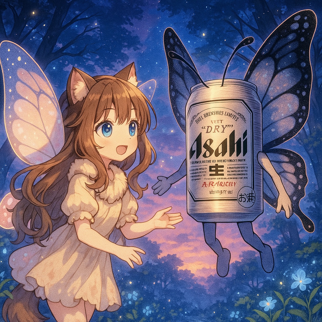 蝶々の小さな女の子 | の人気AIイラスト・グラビア