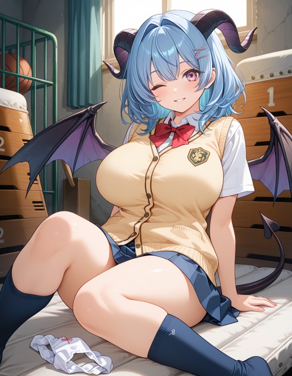 JK悪魔お姉ちゃんと秘密の学園デート・裏