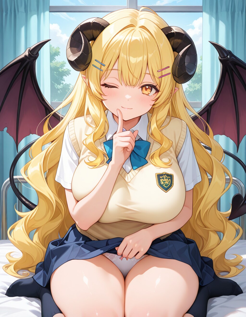 JK悪魔お姉ちゃんと秘密の学園デート・裏