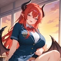 JK悪魔お姉ちゃんと秘密の学園デート・裏 2枚目