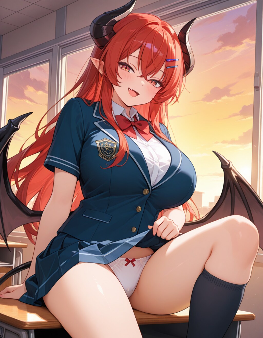 JK悪魔お姉ちゃんと秘密の学園デート・裏