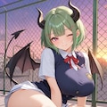 JK悪魔お姉ちゃんと秘密の学園デート・裏 6枚目