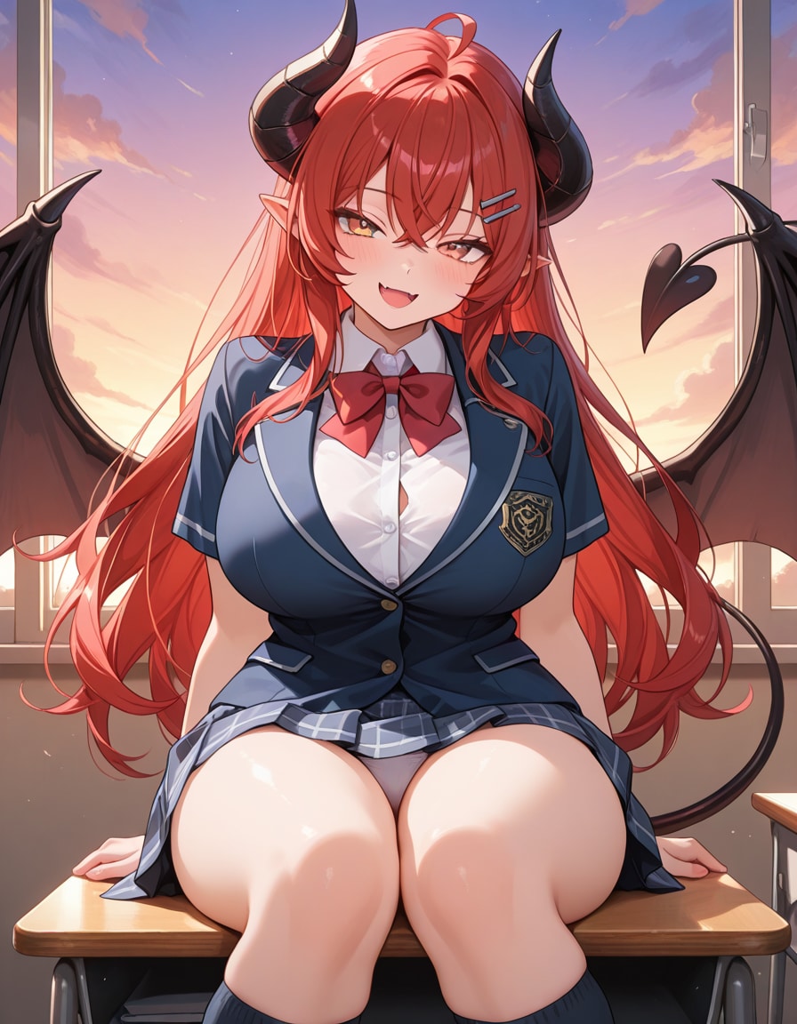 JK悪魔お姉ちゃんと秘密の学園デート・裏
