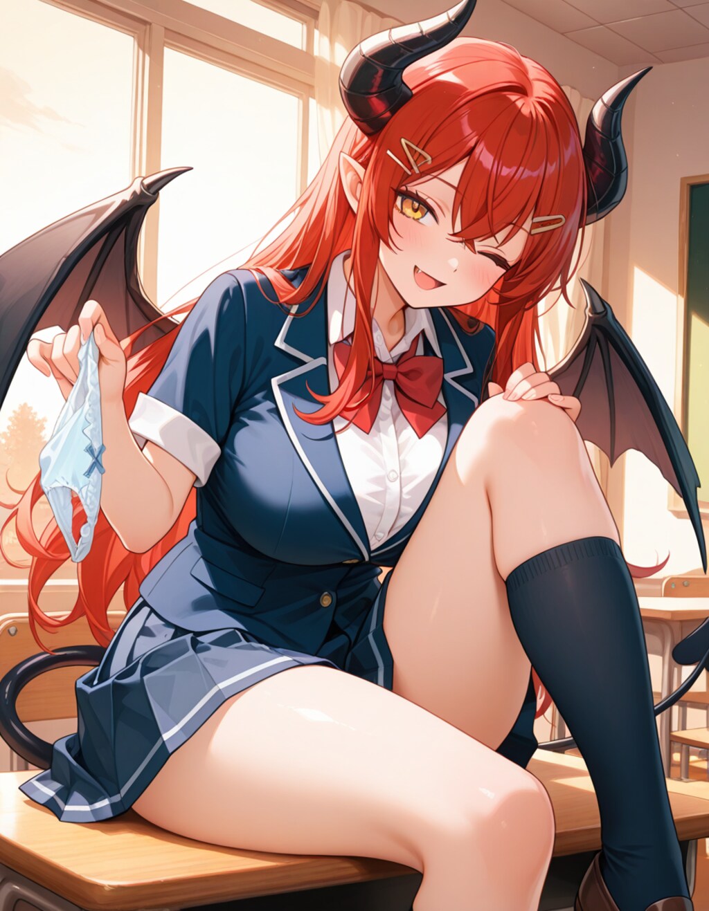 JK悪魔お姉ちゃんと秘密の学園デート・裏