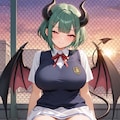 JK悪魔お姉ちゃんと秘密の学園デート・裏 4枚目