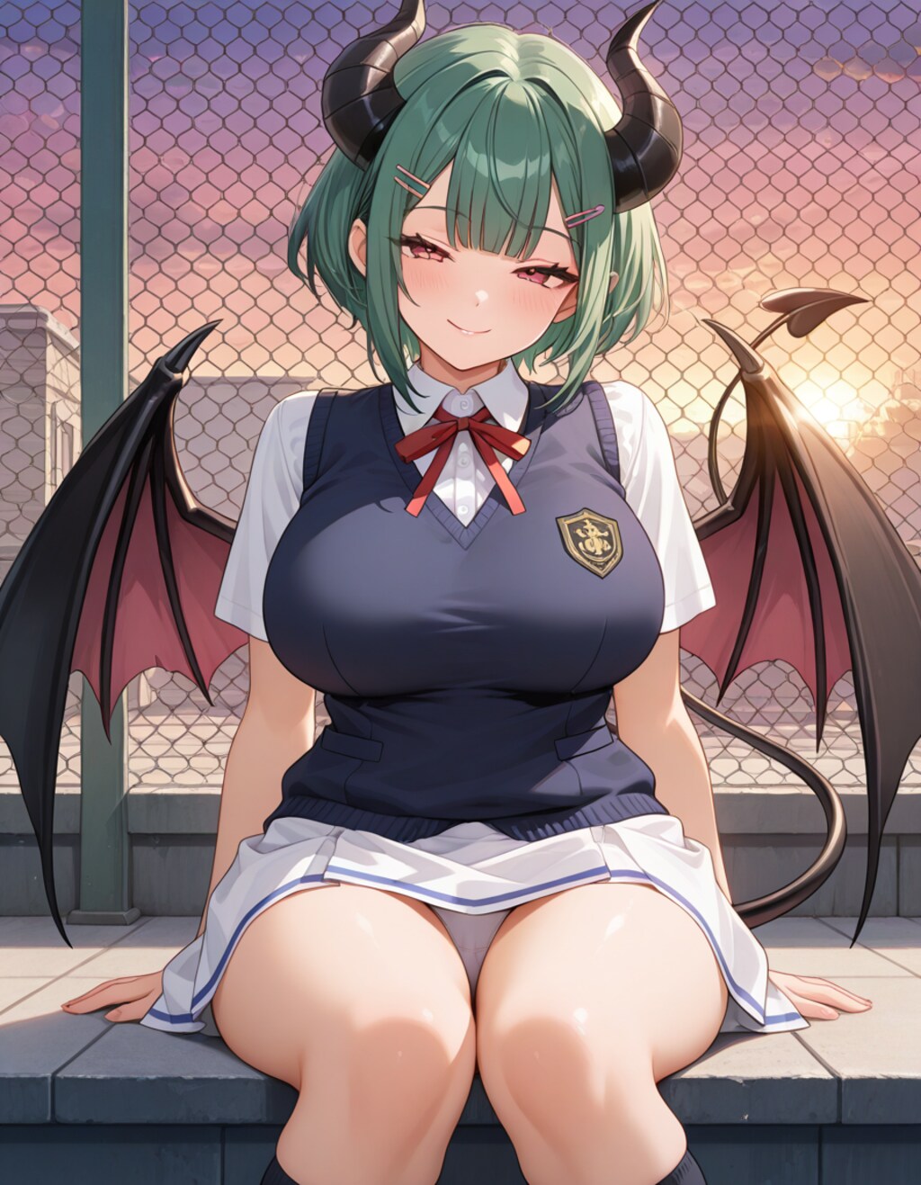 JK悪魔お姉ちゃんと秘密の学園デート・裏