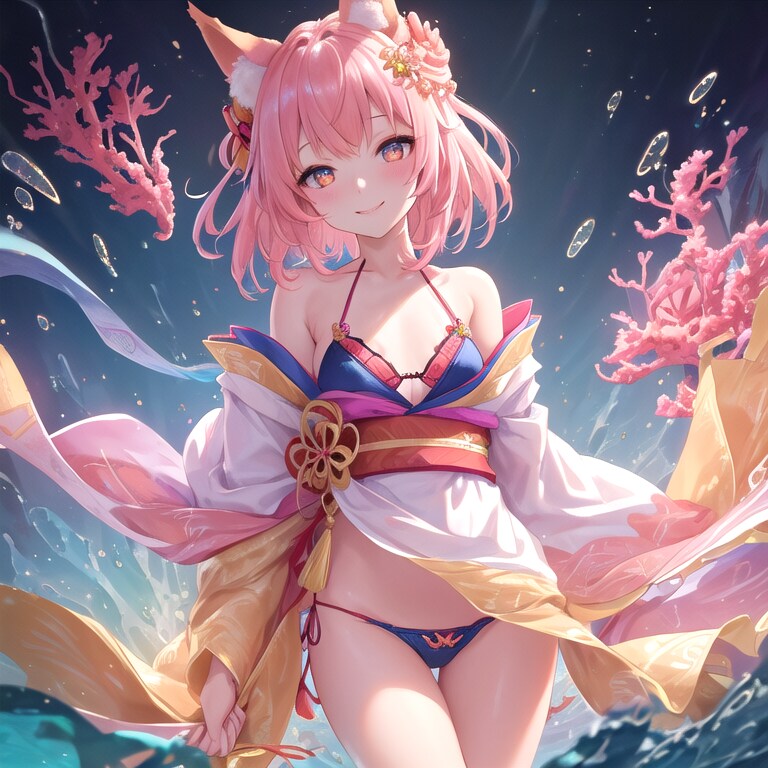 竜宮城の狐娘