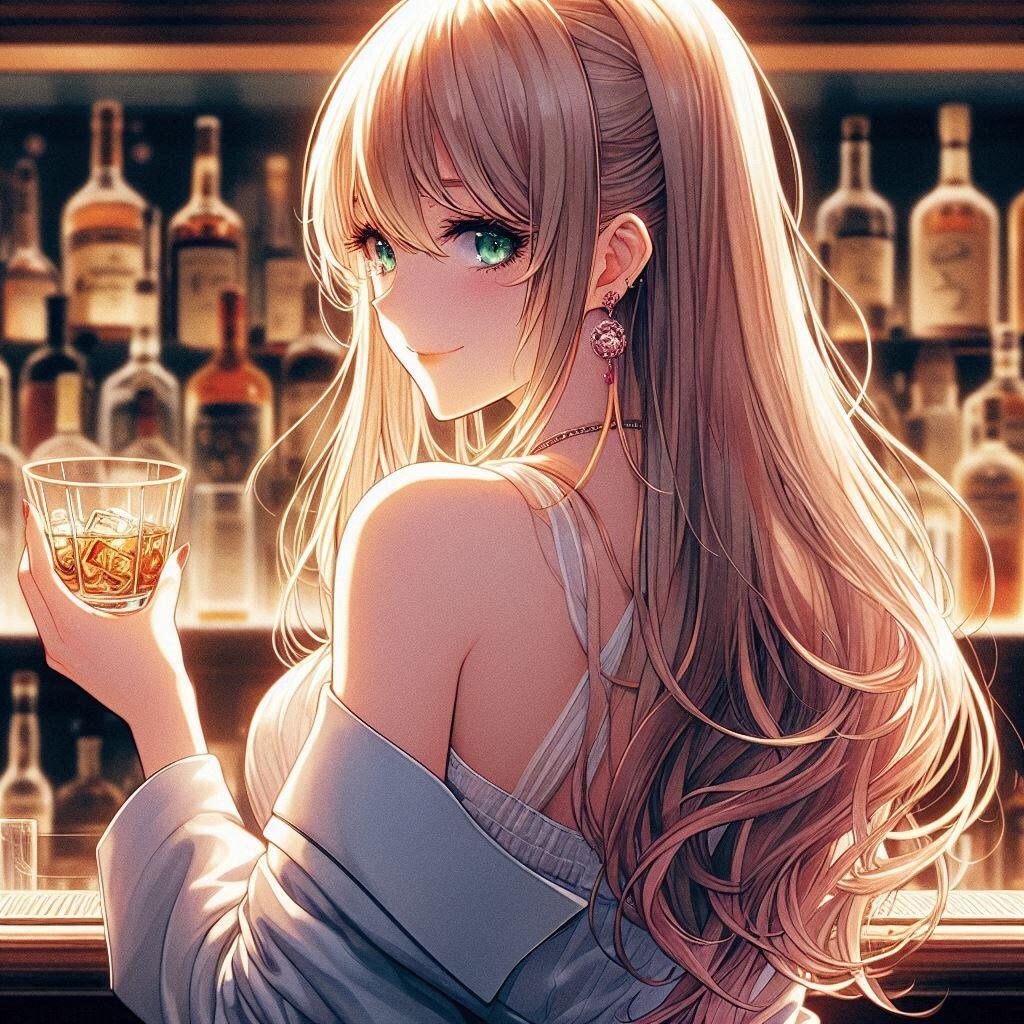 凪咲さんの後ろ姿