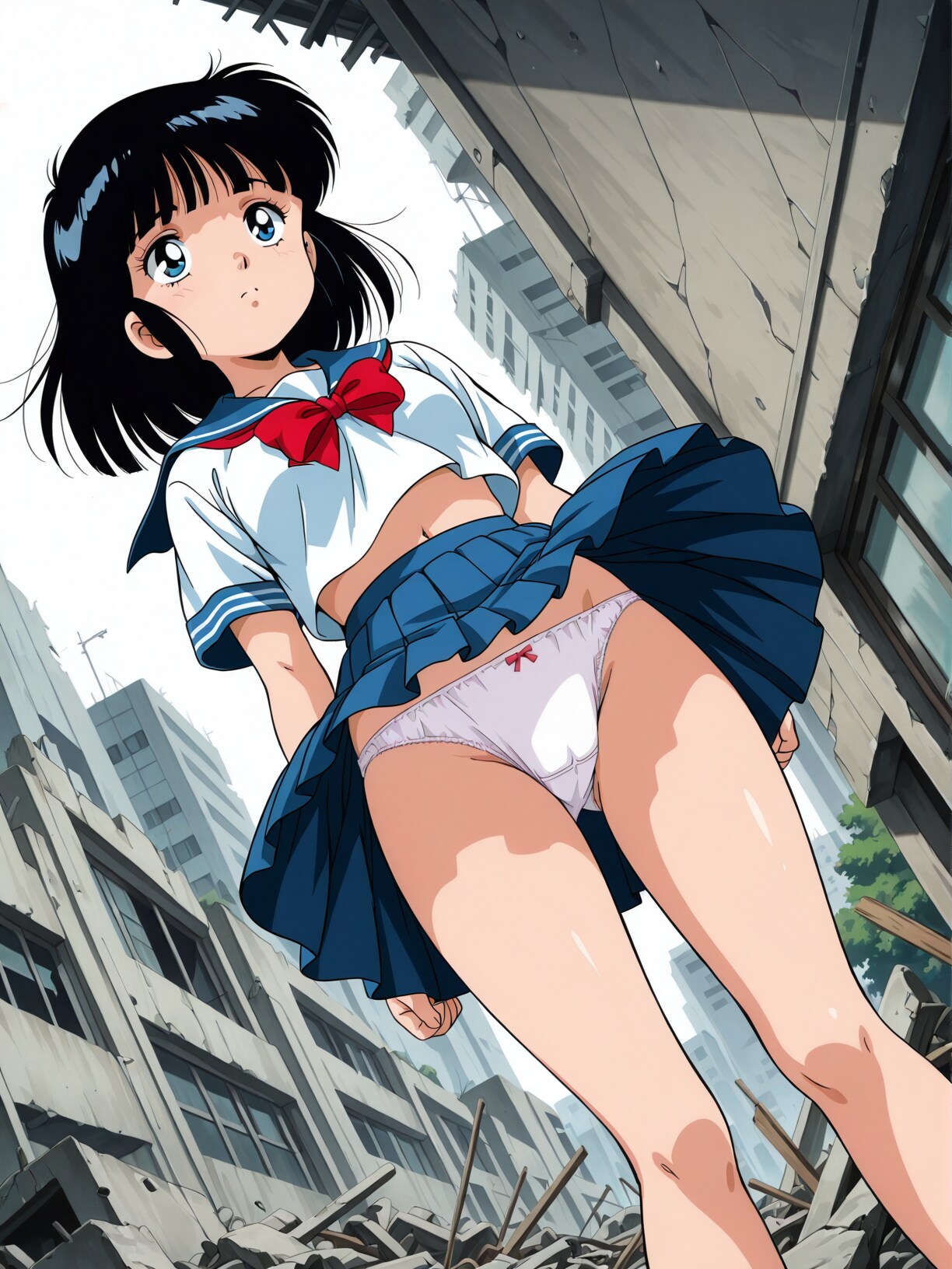 セーラー服の少女