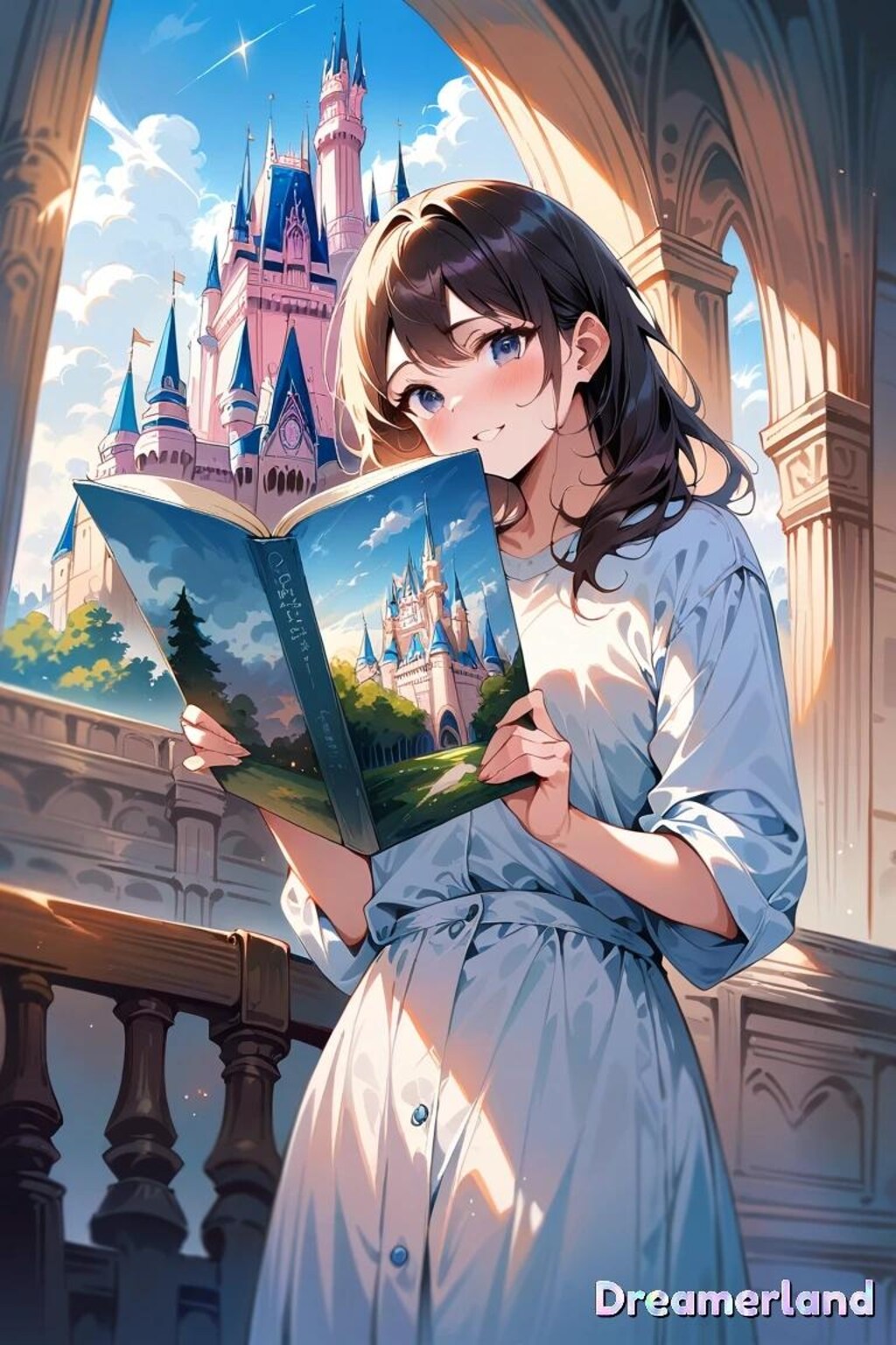 次はどこに行こう-夢の国旅行中-