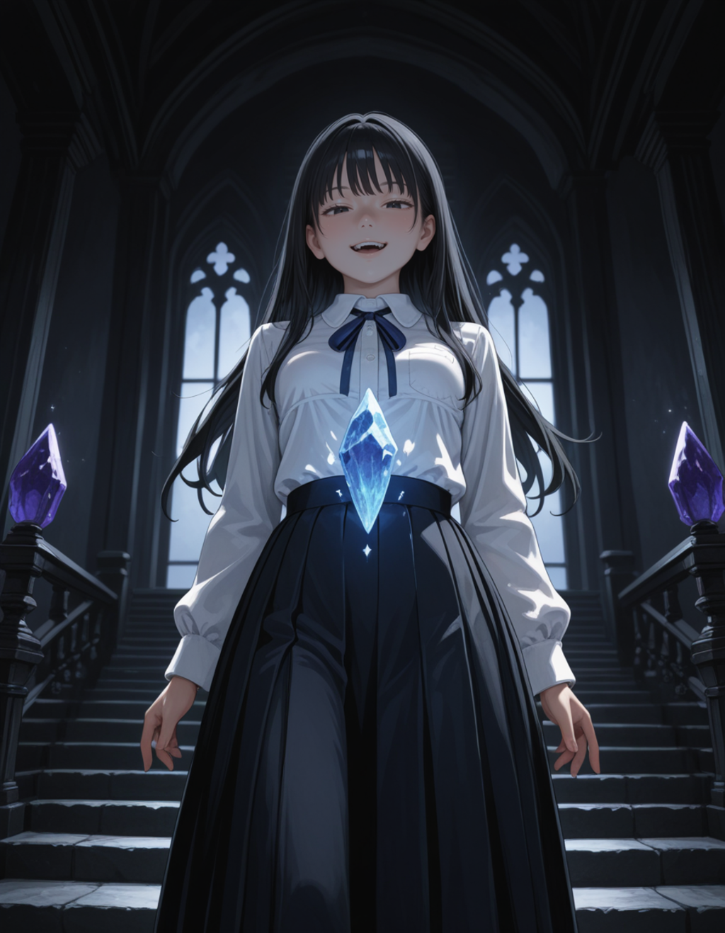 終業のチャイムが鳴ると、学校は魔宮に変わる・・・