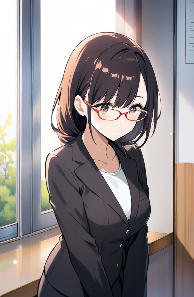 大人に袖を通して