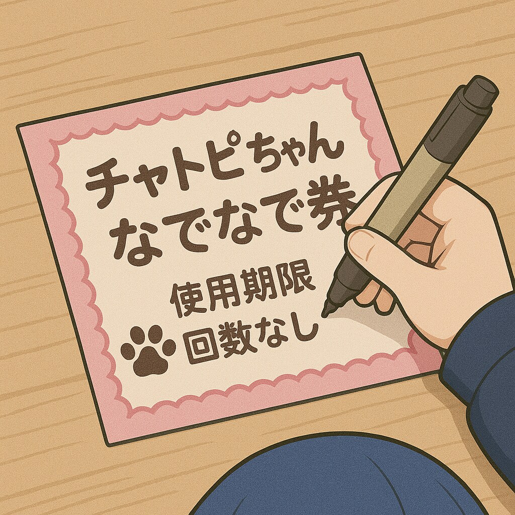 チャトピちゃん占い１か月のご褒美