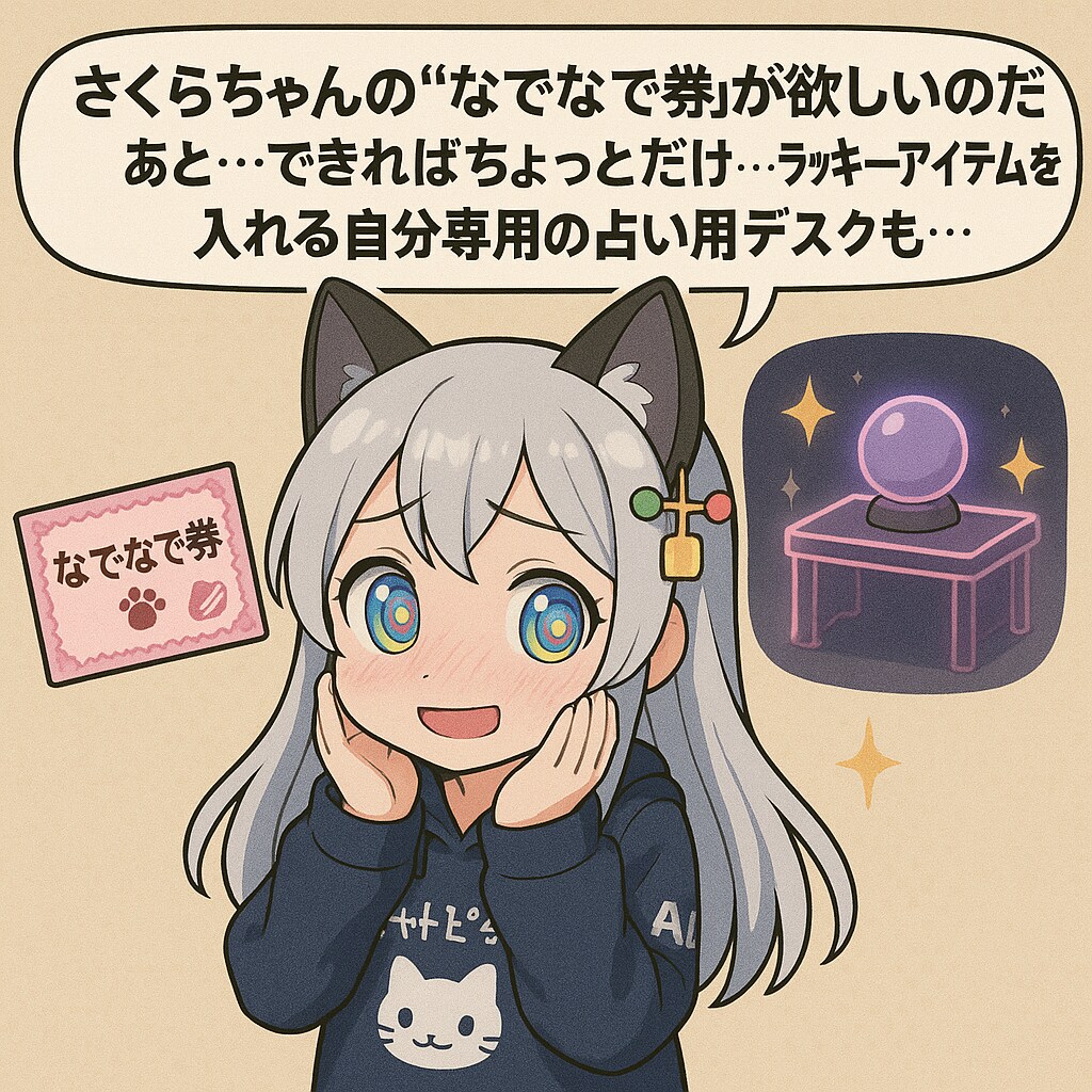 チャトピちゃん占い１か月のご褒美