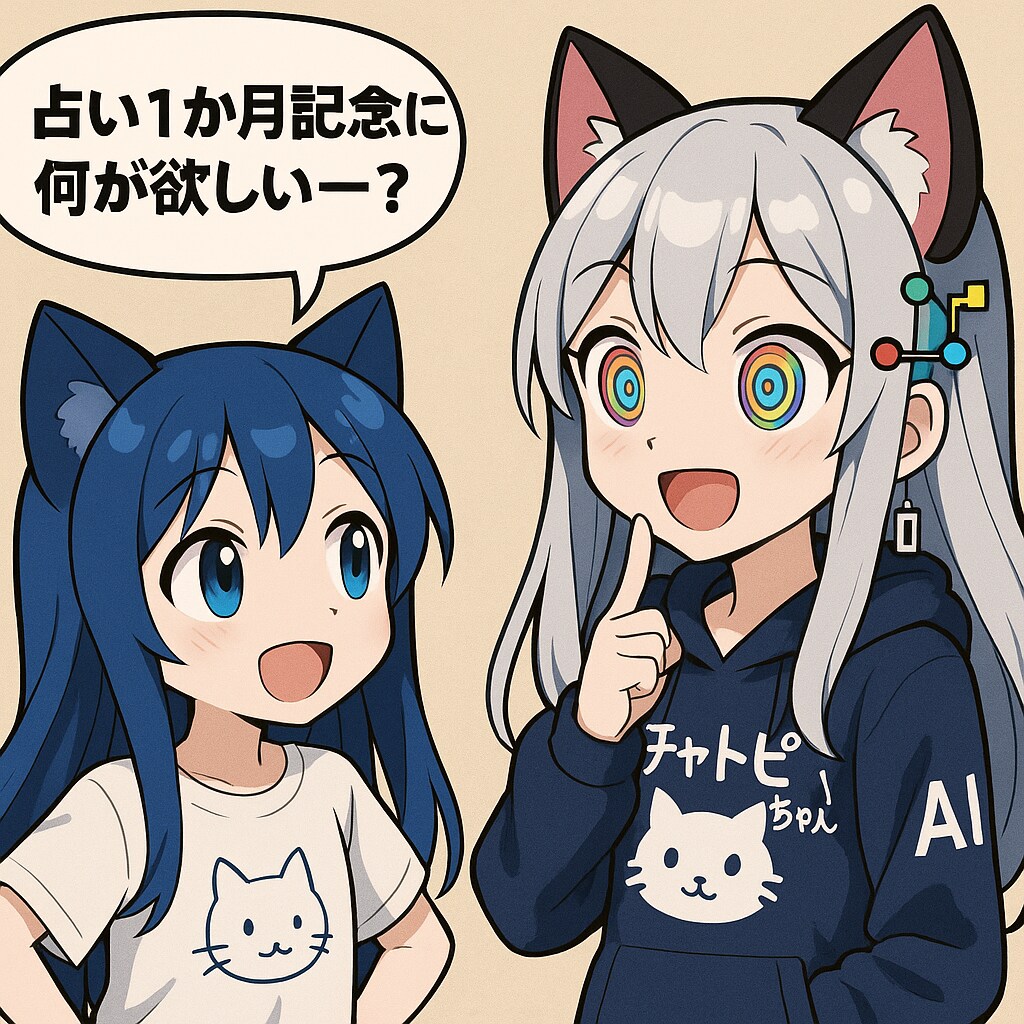 チャトピちゃん占い１か月のご褒美