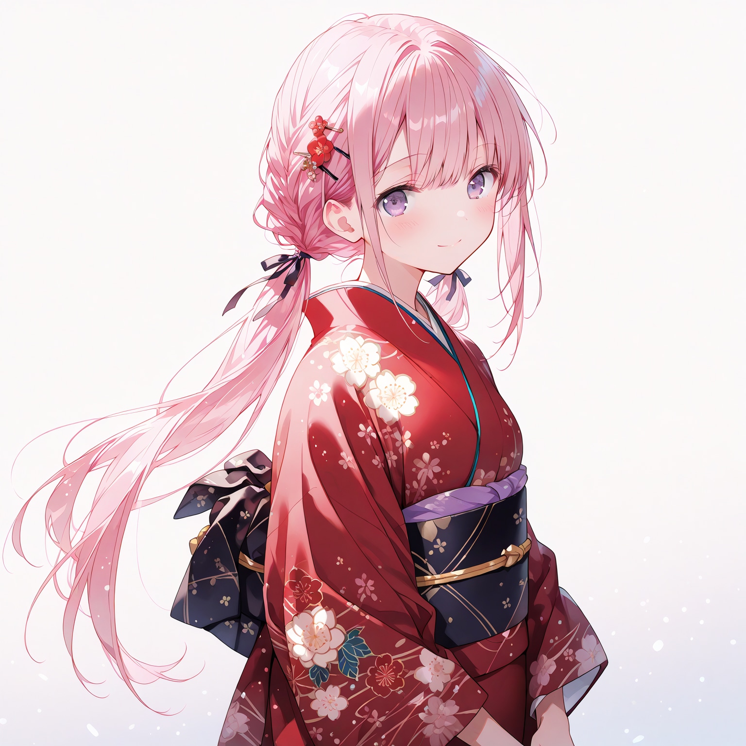 振袖に舞う、夢のひとひら | の人気AIイラスト・グラビア