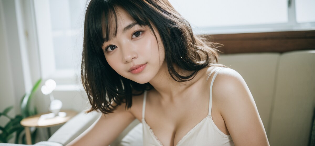 白い部屋の彼女