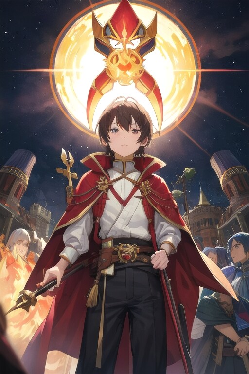 クシエルの使徒1 深紅の衣 | の人気AIイラスト・グラビア