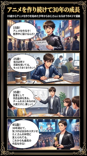 アニメを作り続けて30年の成長 | の人気AIイラスト・グラビア