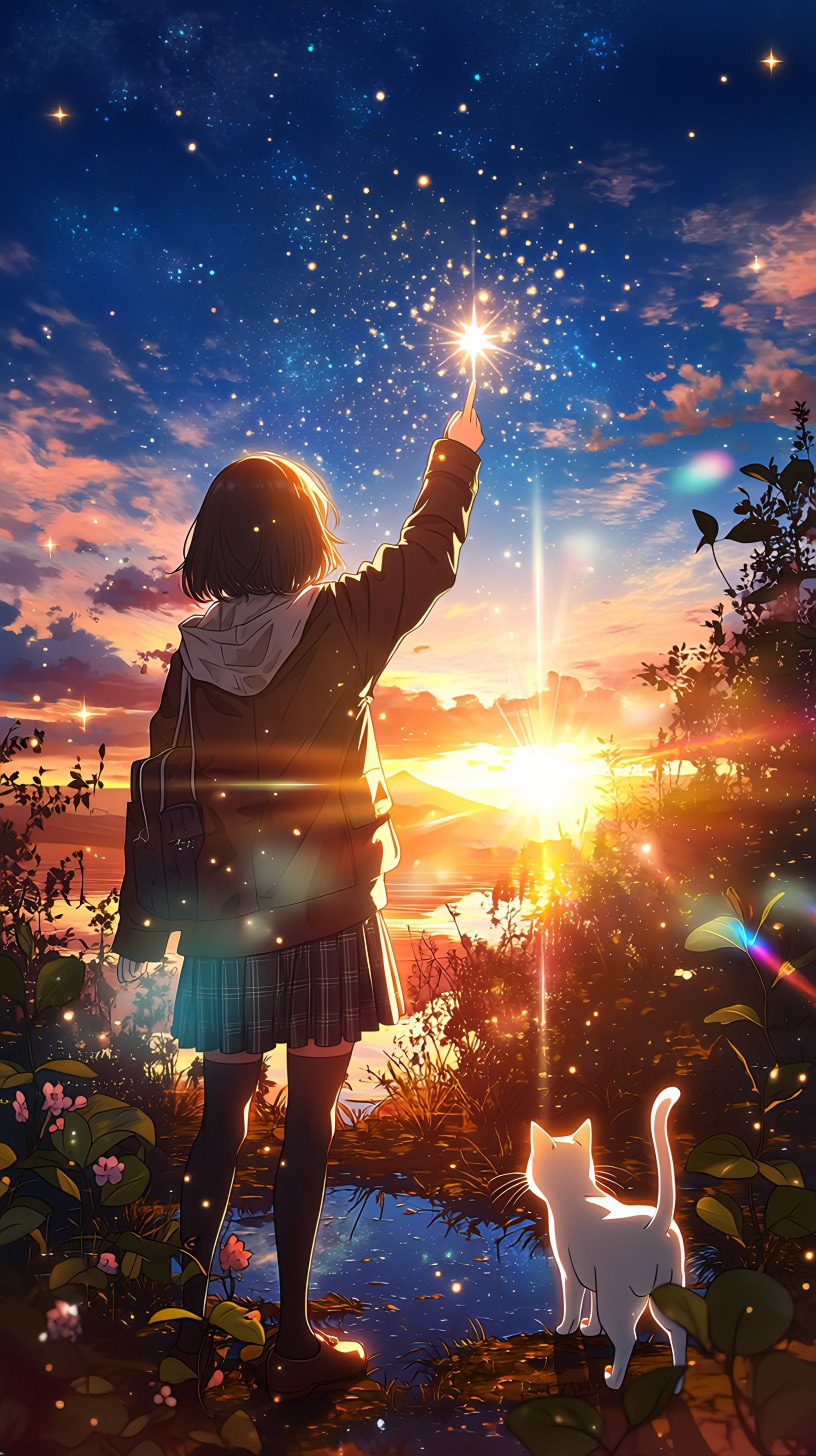 白猫と魔法少女
