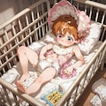 赤ちゃんショタのおむつオナニー 3枚目