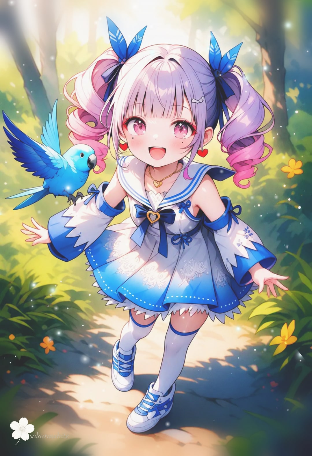 インコモチーフ☆おようふく | の人気AIイラスト・グラビア