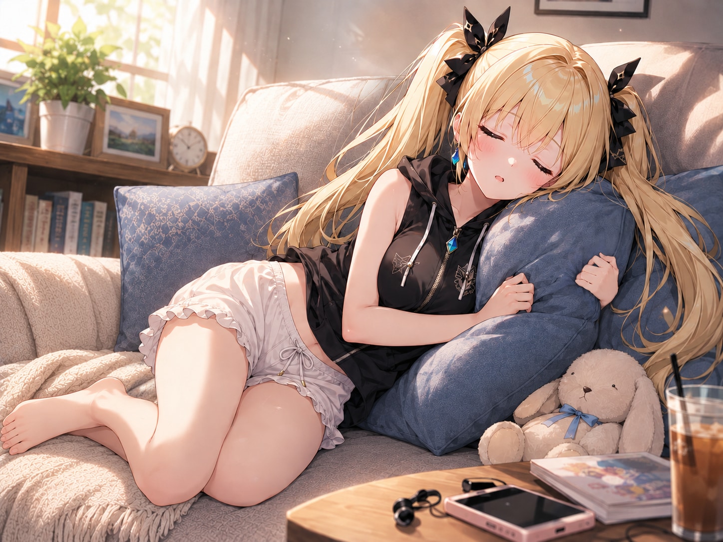 うたた寝💕 | の人気AIイラスト・グラビア