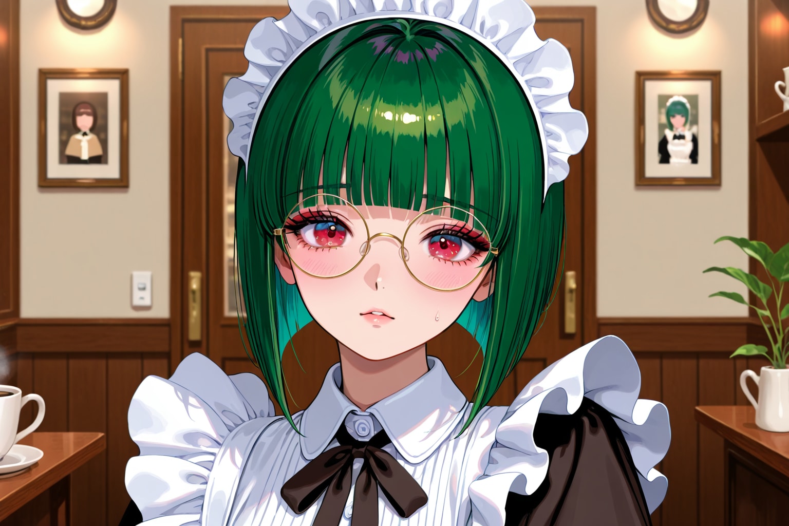 看板娘(MOKA版) | の人気AIイラスト・グラビア